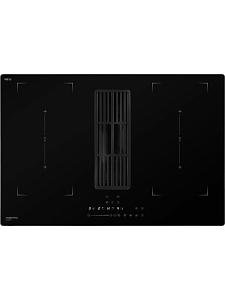 Индукционная панель с вытяжкой HIBERG i8-VM8 B (80см) RU